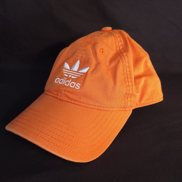 Adidas Bright Orange Baseball Cap - Picture 8 of 8